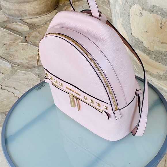 NWT Michael kors studded mf kenly leather backpack